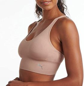 img 3 attached to 🏋️ PUMA Women's Seamless Sports Bra: Optimal Comfort and Support for Active Lifestyle