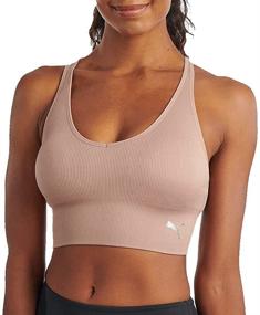 img 4 attached to 🏋️ PUMA Women's Seamless Sports Bra: Optimal Comfort and Support for Active Lifestyle