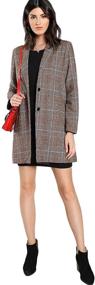 img 1 attached to 👚 SheIn Women's Collar Sleeve Outerwear - Clothing and Suiting Blazers for Women