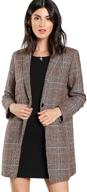 👚 shein women's collar sleeve outerwear - clothing and suiting blazers for women logo