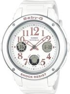 🕙 stylish and sporty casio women's bga150ef-7b baby-g white watch: a timepiece for trendy women logo