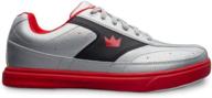 men's brunswick fuze bowling shoes - white/red логотип