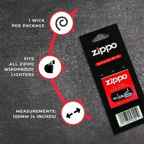 img 1 attached to 🔥 Authentic Zippo Replacement Wicks (6-Pack) with Enhanced SEO