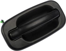 img 2 attached to 🚪 Dorman 80577 Passenger Side Exterior Door Handle for Chevrolet/GMC Models - Front, Black