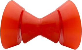 img 4 attached to 🚤 COLOFULWAY 3" Boat Trailer Bow Bell Roller Assembly: 1/2" Shaft, Poly Material - Perfect fit for 3" Bracket