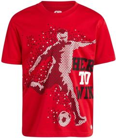 img 2 attached to Ultimate Performance: Boys' Breathable T-Shirts for Active Wear