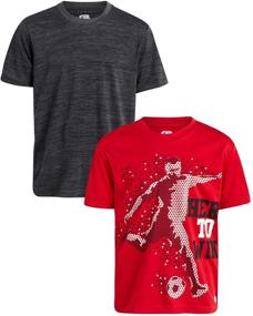 img 4 attached to Ultimate Performance: Boys' Breathable T-Shirts for Active Wear