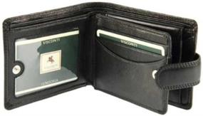 img 1 attached to 👛 Ultimate Elegance: Visconti Heritage HT10- Thin Soft Visconti Leather Bifold Wallet