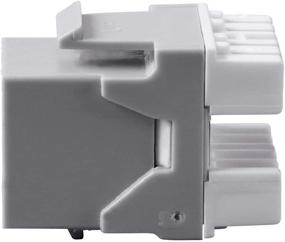 img 1 attached to 🔌 Monoprice Cat6 RJ-45 180-Degree Keystone Dual IDC Industrial Electrical Punch Down