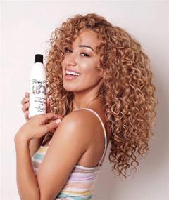 img 1 attached to Travel-Friendly Rizos Curls Trio: Define Your Curls On-The-Go! (Curl Defining Cream, Shampoo, Conditioner, 2 fl oz each)
