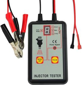 img 4 attached to Enhance Vehicle Performance with 12V 4 Pulse Modes Automotive Fuel Injector Tester: Handheld Car Diagnostic Scan Testing Tool for Efficient Fuel Pressure System Evaluation, Identify Individual Stuck/Leaking/Burnt-out Problems