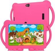 📱 ultimate kids tablet: 7-inch android 10.0 gms with case, wifi, 3gb ram, 32gb rom, dual camera, educational games, parental control, hd touch screen logo