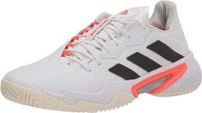 img 4 attached to 🏸 Adidas Barricade Racquetball White Black Men's Shoes: Performance meets Style