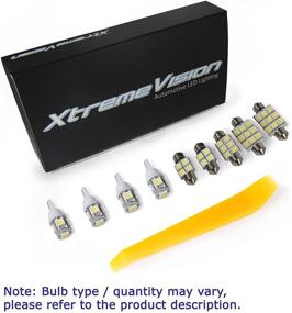 img 3 attached to XtremeVision Внутренний светодиод для Nissan Altima Coupe 2 Door 2007-2013 (15 шт.) Красный комплект для установки внутреннего светодиода Инструмент для установки