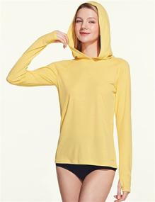 img 2 attached to Stay Protected & Fashionable with TSLA Women's UPF 50+ Long Sleeve Running Shirts