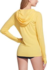 img 3 attached to Stay Protected & Fashionable with TSLA Women's UPF 50+ Long Sleeve Running Shirts
