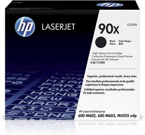 img 4 attached to 🖨️ HP 90X CE390X Toner Cartridge: Black, High Yield – Superior Print Efficiency and Longer Lifespan