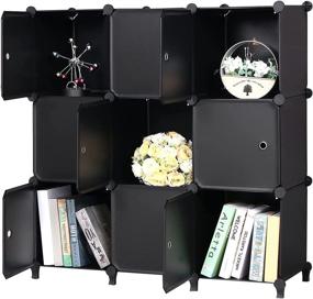 img 4 attached to ANWBROAD Storage Organizer Bookshelf ULCS09BM