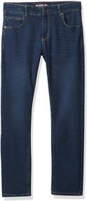 img 3 attached to Tommy Hilfiger Stretch Denim Jeans Boys' Clothing