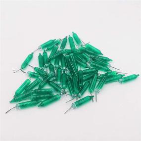 img 2 attached to EBaokuup 100pcs Green Mini Replacement Light Bulbs - 2.5V for St. Patrick's Day, Christmas, and New Year Decorations