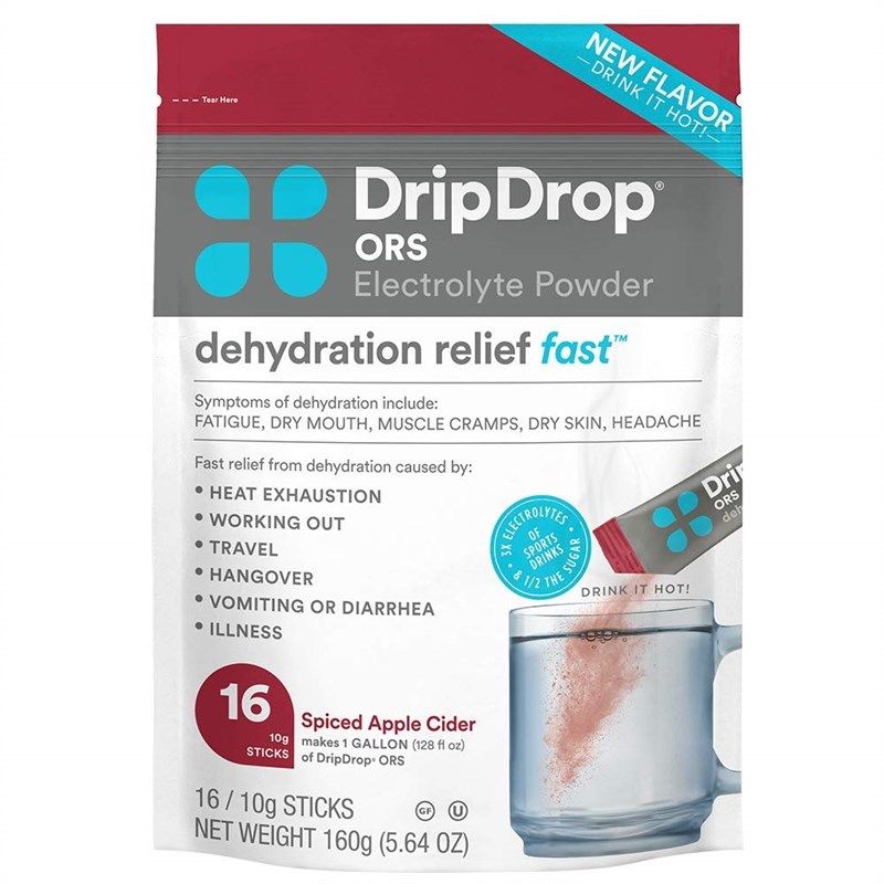 dripdrop electrolyte hydration powder servings 로고