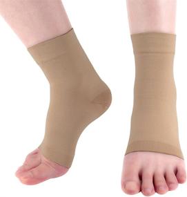 img 4 attached to Ailaka Compression Socks for Plantar Fasciitis, Men & Women | 20-30 mmHg | Heel Arch Ankle Foot Support, Pain Relief, Swelling, Nurses, Maternity, Pregnancy, Running