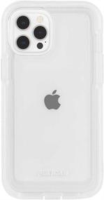 img 4 attached to 📱 CASE-MATE PELICAN Voyager Series iPhone 12 and iPhone 12 Pro Case - Military Drop Protection - Holster - 6.1 inch - Clear