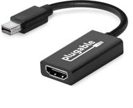 🖥️ enhance your display with plugable active mini displayport to hdmi 2.0 adapter for mac, windows, linux [4k uhd 3840x2160@60hz support] logo