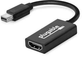 img 4 attached to 🖥️ Enhance your Display with Plugable Active Mini DisplayPort to HDMI 2.0 Adapter for Mac, Windows, Linux [4k UHD 3840x2160@60Hz Support]
