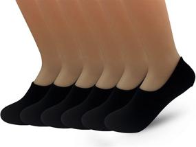 img 4 attached to Athletic Socks Wicking Antibacterial Black 6