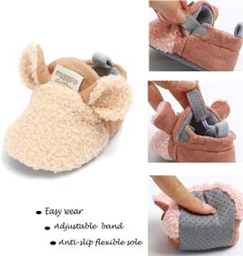 img 2 attached to 🐘 Sakuracan Newborn Baby Elephant Slippers Booties for Boys - Shoes