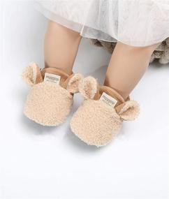 img 3 attached to 🐘 Sakuracan Newborn Baby Elephant Slippers Booties for Boys - Shoes