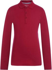 img 3 attached to 👚 Stylish Tommy Hilfiger Sleeve Interlock Girls' Clothing: Tops, Tees & Blouses Collection