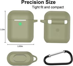 img 1 attached to Protective Silicone Accessories Compatible Wireless Accessories & Supplies