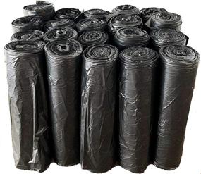 img 1 attached to 🗑️ 500 Count Bulk Black Trash Bags - Reli 16-25 Gallon Capacity - Strong 25 Gallon Garbage Bags (16 Gal - 20 Gal - 25 Gal Capabilities) - Can Liners Bulk 16 Gal - 25 Gal