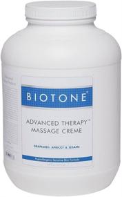img 2 attached to 🧴 Biotone Advanced Therapy Massage Cream Gallon, 128 oz