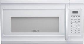 img 4 attached to 🍚 RCA RMW1630-WHITE 1.6 Cu Ft Over-The-Range Microwave Oven in White