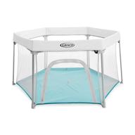 🏞️ graco pack 'n play litetraveler playard: portable and versatile indoor/outdoor playspace with easy compact fold, quick setup, and breeze feature logo