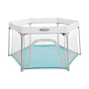 img 4 attached to 🏞️ Graco Pack 'n Play LiteTraveler Playard: Portable and Versatile Indoor/Outdoor Playspace with Easy Compact Fold, Quick Setup, and Breeze Feature