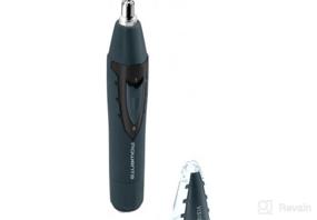img 5 attached to 🪒 2021 Professional Ear and Nose Hair Trimmer Clipper - Painless Eyebrow &amp; Facial Hair Trimmer for Men Women, Waterproof Battery-Operated Trimmer with IPX7, Dual Edge Blades for Easy Cleansing (Black)