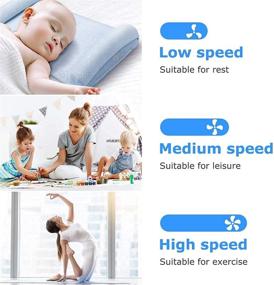 img 1 attached to IMIKEYA Portable Air Conditioner Fan 4-in-1 Mini Evaporative Cooler 3 Speeds Personal AC Quiet Desk Fan USB Powered