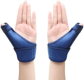 img 3 attached to 🖐️ Corpower Trigger Thumb Brace - Thumb Spica Splint for Pain, Sprains, Arthritis, Tendonitis - Right Hand or Left Hand