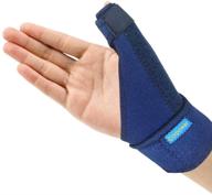 🖐️ corpower trigger thumb brace - thumb spica splint for pain, sprains, arthritis, tendonitis - right hand or left hand логотип