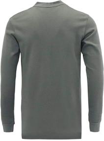 img 2 attached to 👕 Stylish and Durable: Discover Titicaca Pocket Henley Resistant T Shirts