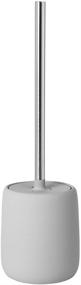 img 1 attached to 🚽 Enhance Your Bathroom with the Durable blomus 69064 Ceramic Toilet Brush - Innovative Design with Plastic, Silicone, and High-Tech Microchip Technology - H 39 cm, Ø 11 cm