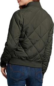 img 1 attached to Dickies Womens Quilted Bomber Jacket Outdoor Recreation and Outdoor Clothing