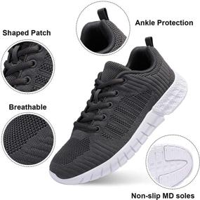 img 1 attached to 👟 Women's Uubaris Lightweight Breathable Sneakers: Ideal Walking Shoes