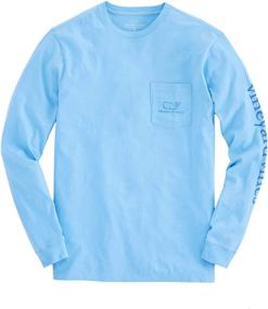 img 3 attached to Men's Clothing: Vineyard Vines Sleeve Vintage T-Shirt - Enhanced SEO