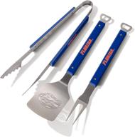 ncaa spirit 🔥 series youthefan 3-piece bbq set logo