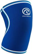 rehband 7084 blue line knee blue: advanced support for optimal knee health logo